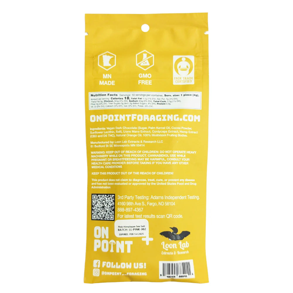 ON POINT - Vegan Dark Chocolate Orange